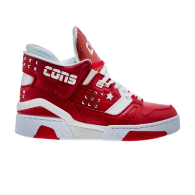 Pre-owned Converse Just Don X Erx-260 Mid 'metal Red' 163800c In White