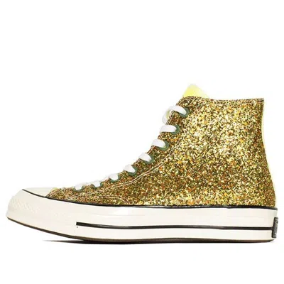Converse Jw Anderson X Chuck 70 High 'glitter Pack - Gold Silver'