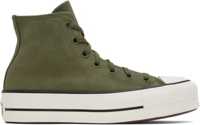 Converse Khaki Chuck 70 Counter Climate Sneakers In Ut/egret/blk