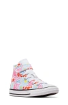 Converse Kids' Chuck Taylor® All Star® 1v High Top Sneaker In White/true Sky/oops Pink