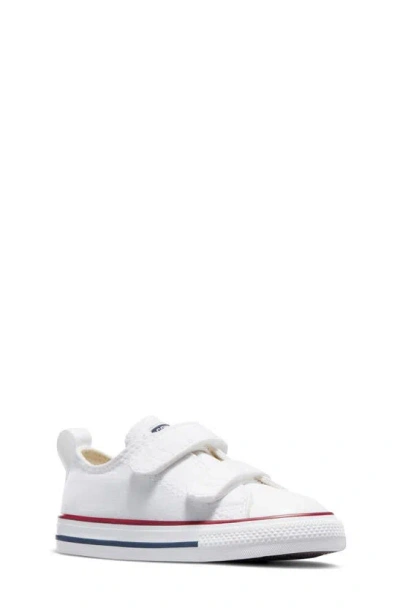 Converse Kids' Chuck Taylor® All Star® 2v Oxford Sneaker In White/ Garnet/ Navy