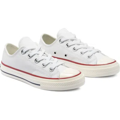 Converse Kids' Chuck Taylor® All Star® 70 Oxford Sneaker In White/garnet/egret