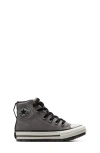 Converse Kids' Chuck Taylor® All Star® Berkshire High Top Sneaker In Sharkskin/black/egret