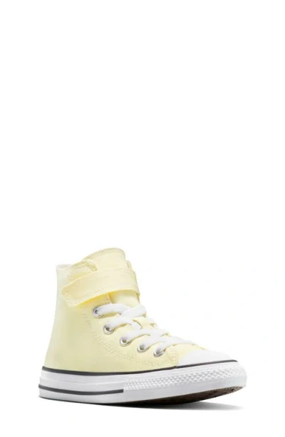 Converse Kids' Chuck Taylor All Star Easy On Canvas High Top Sneaker In Yellow