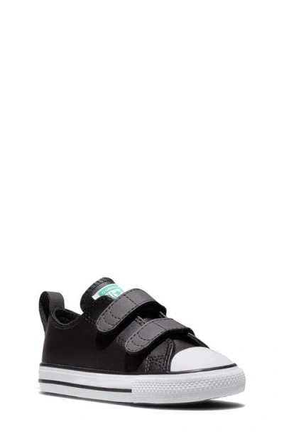 Converse Kids' Chuck Taylor All Star Easy-on Faux Leather Sneaker In Black