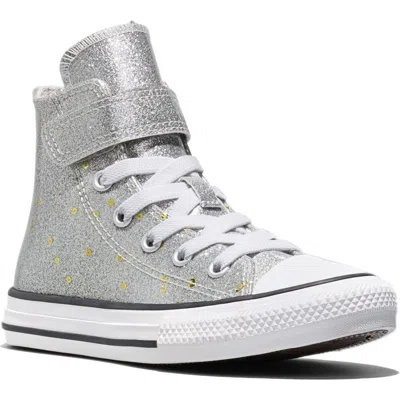 Converse Kids' Chuck Taylor All Star Easy-on High Top Sneaker In Gray