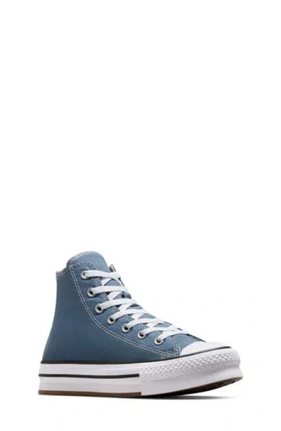 Converse Kids' Chuck Taylor All Star Eva Lift Canvas High Top Platform Sneaker In Multi