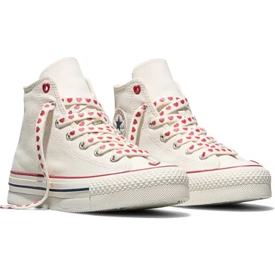 Converse Kids' Chuck Taylor® All Star® Eva Lift High Top Sneaker In White