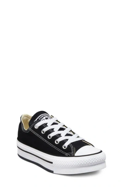 Converse Kids' Chuck Taylor® All Star® Eva Lift Oxford Sneaker In Black/white/black