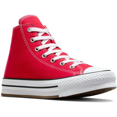 Converse Kids' Chuck Taylor® All Star® Eva Platform Sneaker In Red
