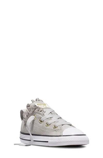 Converse Kids' Chuck Taylor All Star Frills High Top Sneaker In White