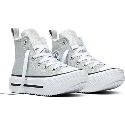 Converse Kids' Chuck Taylor All Star Lift Double Stack High Top Platform Sneaker In Multi