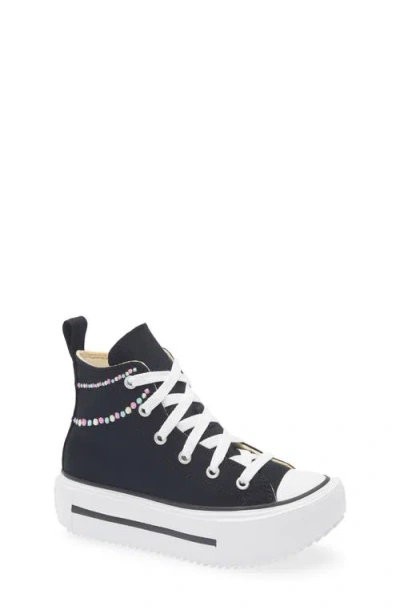 Converse Kids' Chuck Taylor® All Star® Lift Platform Sneaker In Black