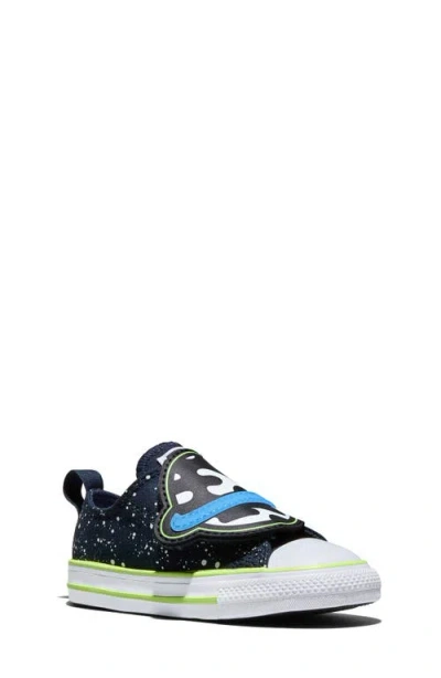 Converse Kids' Chuck Taylor All Star One Strap Planet Sneaker In Black