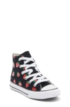 Converse Kids' Chuck Taylor All Star Strawberry Canvas High Top Sneaker