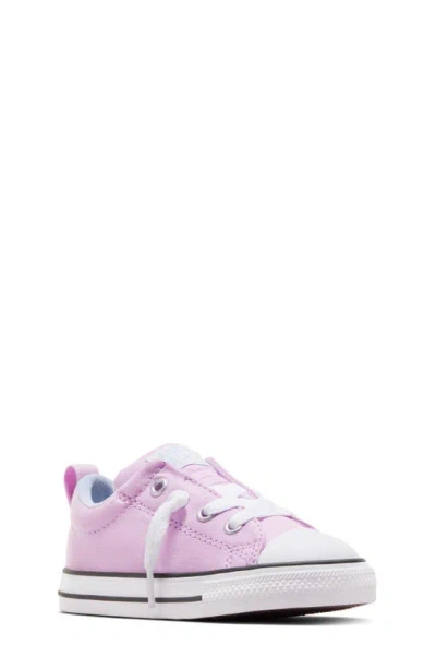 Converse Kids' Chuck Taylor® All Star® Street Ox Sneaker In Stardust Lilac/ White
