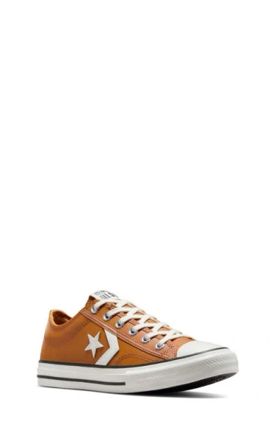 Converse Kids' Star Player 76 Oxford Sneaker In Gingersnap/vintage White/black
