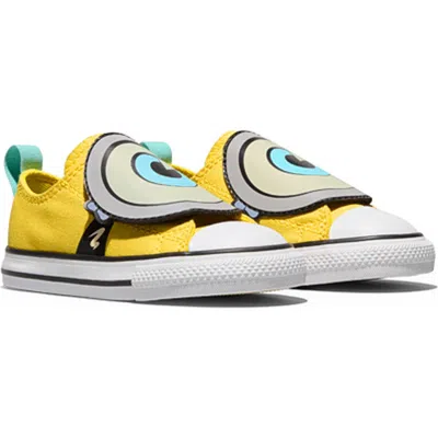 Converse Babies'  Kids' X Minions Chuck Taylor® All Star® One Strap Sneaker In Yellow/white/black