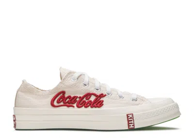 Converse Kith X Coca-cola X  Chuck 70 Low 'parchment' In White