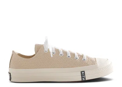 Converse Kith X  Chuck 70 Low 'egret Monogram' In White