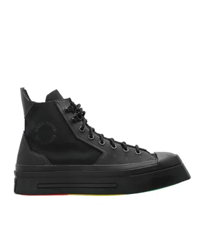 Converse Lace-up High-top Casual Shoes In Black