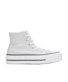 Converse White Chuck Taylor All Star Lift Platform High Sneakers In White