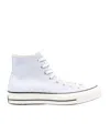 Converse Rubber  Fabric Sneakers In Blue