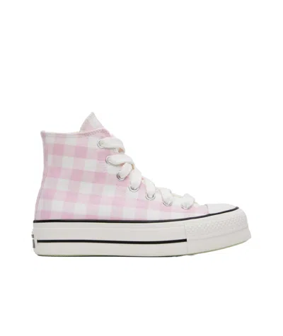 Converse Lace-up High-top Sneakers In White
