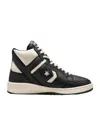 Converse Lace Up High Upper Board Shoes In White