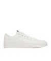 Converse Lace-up Low-cut Casual Shoes In White