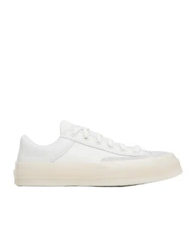 Converse Lace-up Low-cut Casual Shoes In White