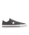 Converse Lace-up Low-cut Skate Shoes In Gray