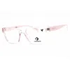 Converse Ladies Pink Rectangular Eyeglass Frames Cv5017 In Pink