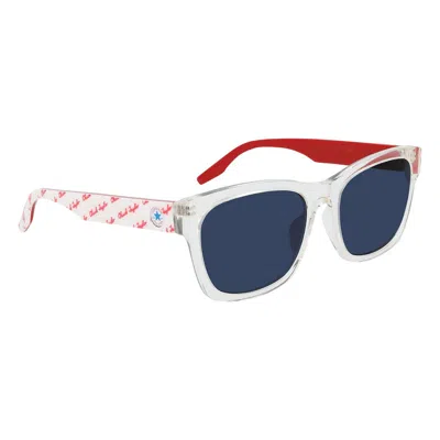 Converse Ladies' Sunglasses  Cv501s-all-star-102  56 Mm Gbby2 In White