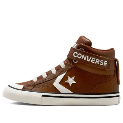 Converse Leather Pro Blaze Strap Sneakers K Brown