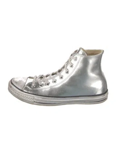 Pre-owned Converse Leather Sneakers