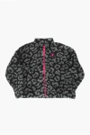 Converse Leopard Printed Sherpa Jacket