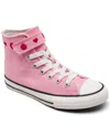 Converse Girls Preschool   Chuck Taylor All Star Hi 1v In Pink