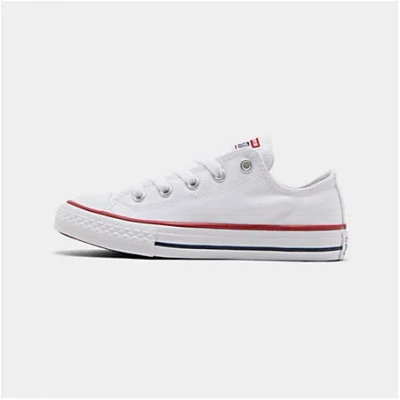 Converse Little Kids' Chuck Taylor All Star Low Top Casual Shoes In Optical White