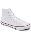 Converse Little Kids Chuck Taylor Hi Casual Sneakers From Finish Line In Optical White