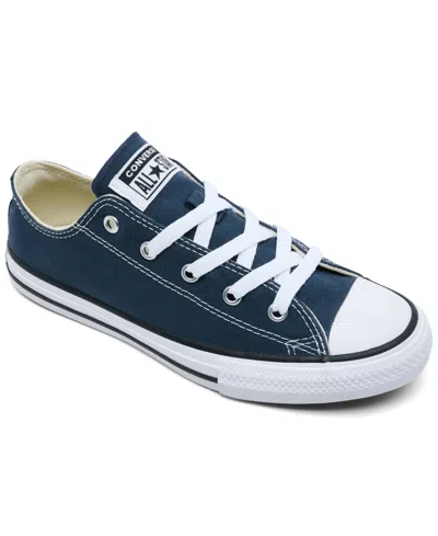 Converse Little Kids' Chuck Taylor Original Sneakers From Finish Line In Blue