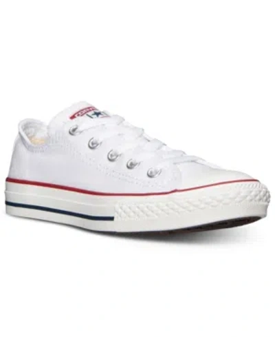 Converse Little Kids' Chuck Taylor Original Sneakers From Finish Line In Optical White