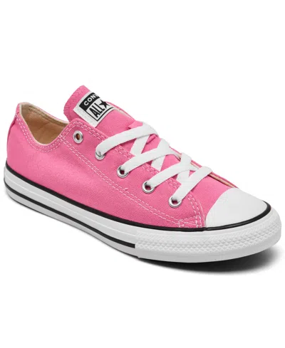 Converse Little Kids' Chuck Taylor Original Sneakers From Finish Line In Pink