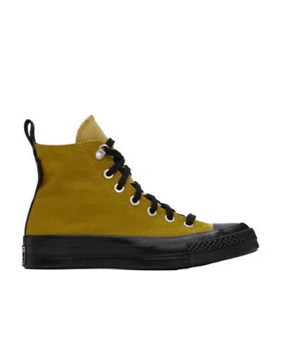 Converse Logo Affixed With High Upper Board Shoes In Black