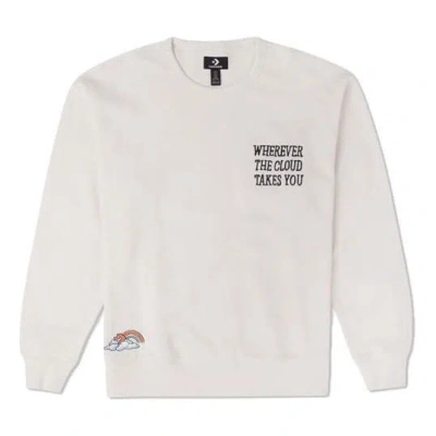 Converse Logo Crewneck 'white'