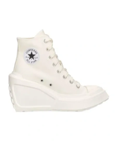 Converse Logo High-top Casual Shoes In White