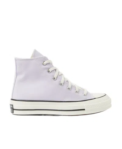 Converse Logo High-top Casual Shoes In White