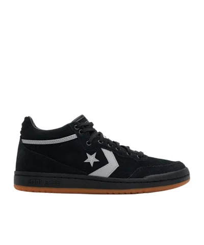 Converse Logo High-top Sneakers In Black