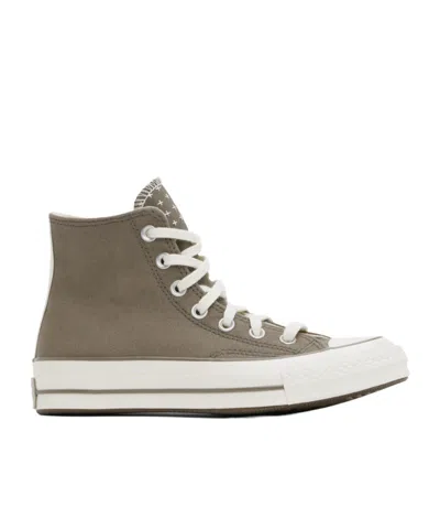 Converse Logo High-top Sneakers In Green
