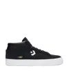Converse Logo-lacing Casual Sneakers In Black